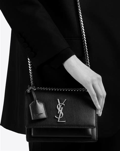 ysl sunset bag second hand|ysl sunset bag small.